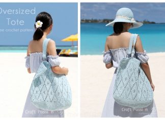 Diamond Stitch Tote Bag Free Crochet Pattern Diamond Stitch Tote Bag Free Crochet Pattern