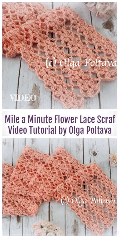 crochet lace flower