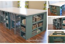 Large Craft Table DIY Tutorial Large Craft Table DIY Tutorial