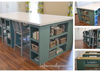 Large Craft Table DIY Tutorial Large Craft Table DIY Tutorial