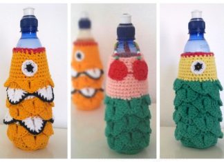 Mermaid Fish Water Bottle Cozy Free Crochet Patterns Mermaid Fish Water Bottle Cozy Free Crochet Patterns