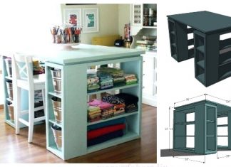Modern Craft Table DIY Tutorial + FREE Plan Modern Craft Table DIY Tutorial + FREE Plan