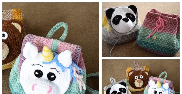 free unicorn purse crochet pattern