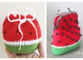 Watermelon Coin Purse Free Crochet Patterns Crochet Watermelon Coin Purse Free Crochet Patterns