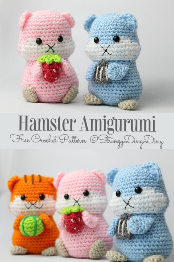 Crochet Hamster Amigurumi Free Patterns