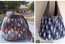 Feather Storm Tote Bag Free Crochet Pattern Crochet Feather Storm Tote Bag Free Crochet Pattern