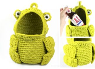 Frog Hanging Basket Free Crochet Pattern Crochet Frog Hanging Basket Free Crochet Pattern