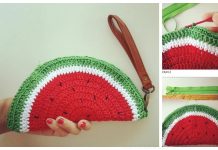 Watermelon Clutch Free Crochet Patterns Crochet Watermelon Clutch Free Crochet Patterns