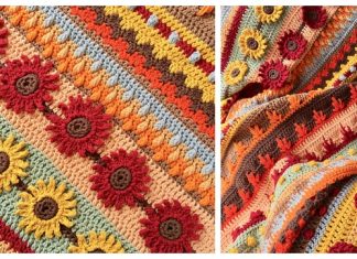 Autumn Rhapsody Blanket Free Crochet Pattern Autumn Rhapsody Blanket Free Crochet Pattern