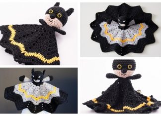 Batman Baby Lovey Blanket Free Crochet Patterns Crochet Batman Baby Lovey Blanket Free Crochet Patterns