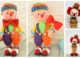 Crochet Clown Amigurumi Free Pattern Crochet Clown Amigurumi Free Pattern