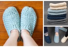 Knit Cloud Slippers Free Knitting Pattern Knit Cloud Slippers Free Knitting Pattern
