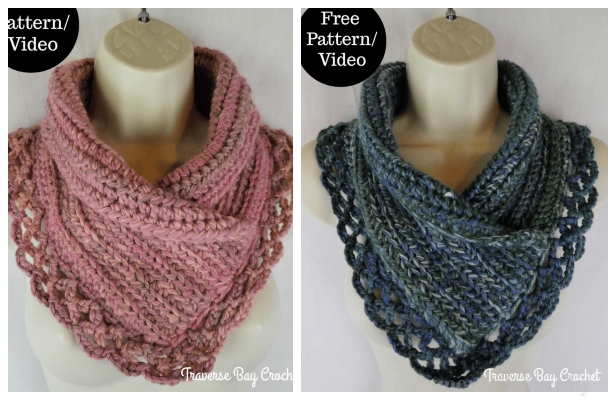 Crochet Lace Neck Warmer Free Crochet Patterns