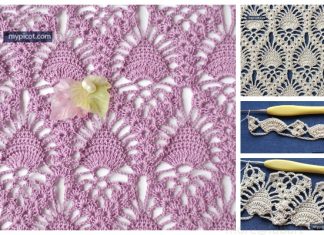 Lace Pineapple Stitch Free Crochet Pattern Crochet Lace Pineapple Stitch Free Crochet Pattern