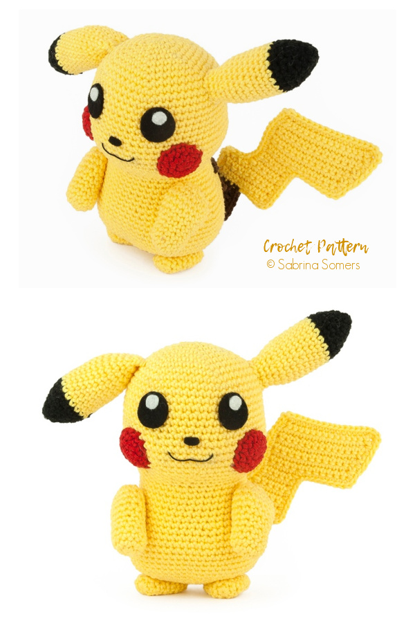 Crochet Pikachu Amigurumi Patterns