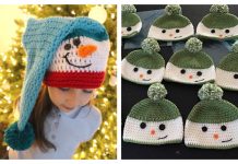 Winter Snowman Hat Free Crochet Patterns Winter Snowman Hat Free Crochet Patterns