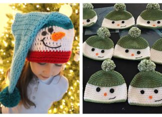 Winter Snowman Hat Free Crochet Patterns Winter Snowman Hat Free Crochet Patterns