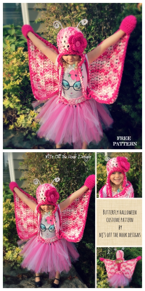 Butterfly Halloween Costume Free Crochet Patterns