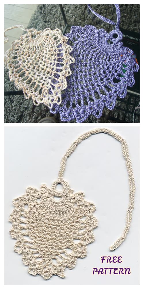 Lacy Pineapple Bookmark Free Crochet Patterns