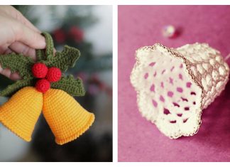 Christmas Bell Ornament Free Crochet Patterns Christmas Bell Ornament Free Crochet Patterns