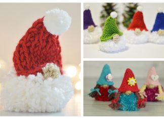 Christmas Puffball Gnome Ornament Free Crochet Patterns Christmas Puffball Gnome Ornament Free Crochet Patterns