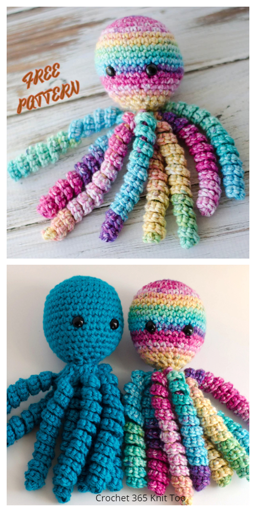 Crochet Preemie Octopus Amigurumi Free Patterns