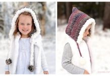 Faux Fur Hood Free Crochet Patterns Faux Fur Hood Free Crochet Patterns