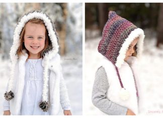 Faux Fur Hood Free Crochet Patterns Faux Fur Hood Free Crochet Patterns