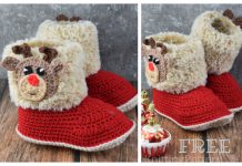 Amelia Booties Free Crochet Pattern Amelia Booties Free Crochet Pattern