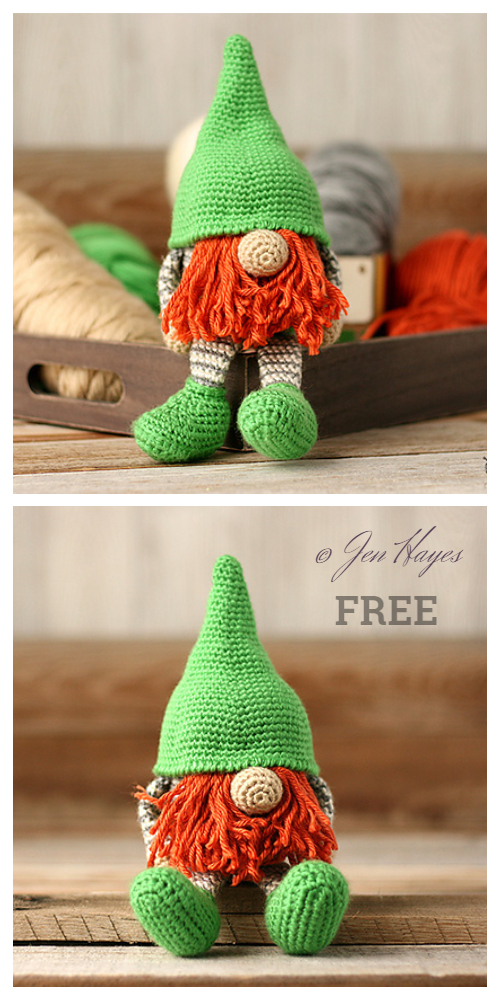 Crochet Gnomes Amigurumi Free Patterns