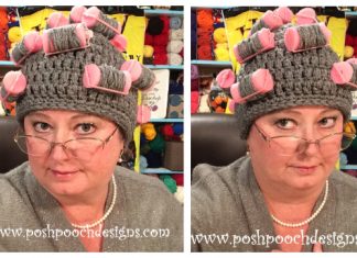 Oma’s Curlers Hat Free Crochet Pattern Oma's Curlers Hat Free Crochet Pattern
