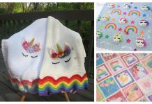 Unicorn Baby Blanket Free Crochet Patterns & Paid Unicorn Baby Blanket Free Crochet Patterns & Paid