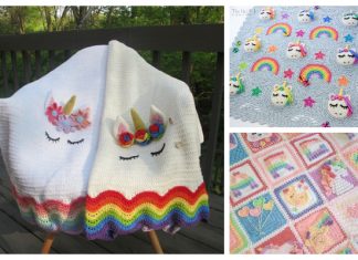 Unicorn Baby Blanket Free Crochet Patterns & Paid Unicorn Baby Blanket Free Crochet Patterns & Paid