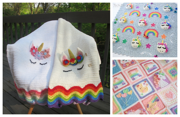 Crochet PATTERN Unicorn Utopia Crochet Blanket Pattern, Unicorn Afghan  Pattern, Rainbow Stars Baby Blanket Pattern PDF Download (Download Now) 