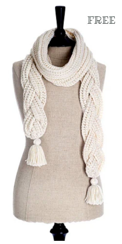 La Brioche Scarf Free Crochet Patterns