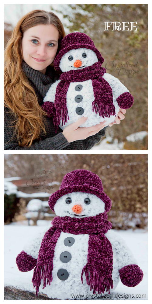 Cozy Crochet Snowman Amigurumi Free Patterns