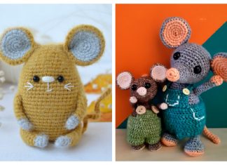 Cute Crochet Little Mouse Amigurumi Free Patterns Cute Crochet Little Mouse Amigurumi Free Patterns