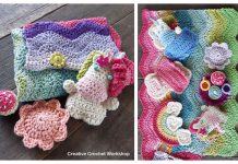 Fold Up Unicorn Play Set Free Crochet Pattern Fold Up Unicorn Play Set Free Crochet Pattern