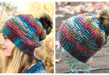 Herringbone Slouch Hat Crochet Patterns Herringbone Slouch Hat Crochet Patterns