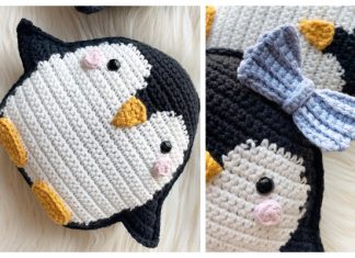 Penguin Ragdoll Cushion Free Crochet Pattern Penguin Ragdoll Cushion Free Crochet Pattern