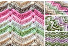 Textured Wave Stitch Free Crochet Pattern Textured Wave Stitch Free Crochet Pattern