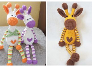 Crochet Hearty Giraffe Amigurumi Free Pattern Crochet Hearty Giraffe Amigurumi Free Pattern