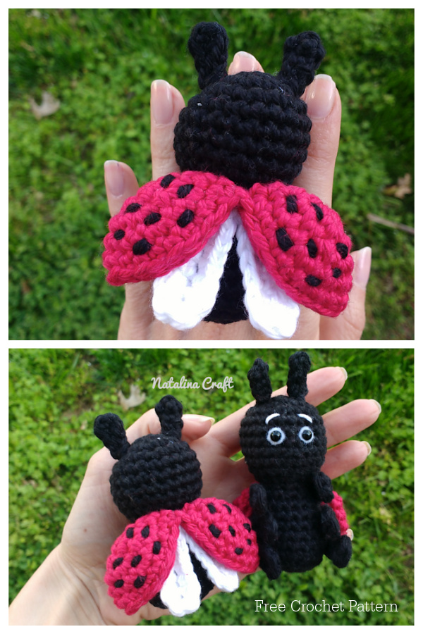 Crochet Ladybug Amigurumi Free Patterns