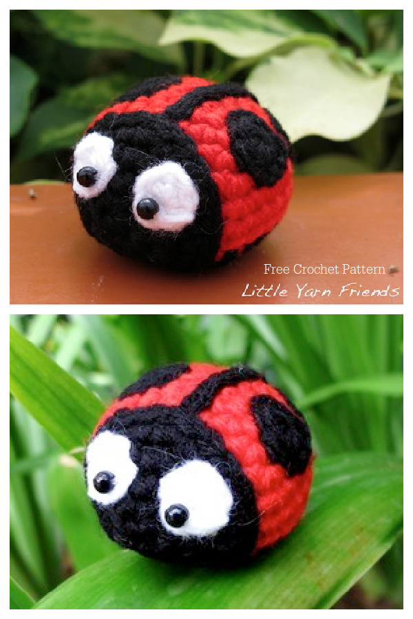 Crochet Lil Ladybug Amigurumi Free Patterns