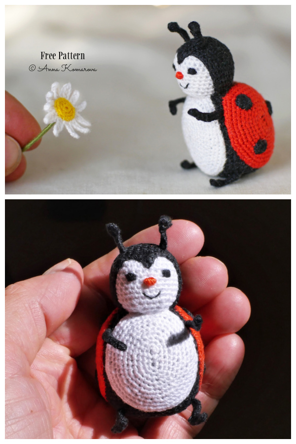 Crochet Ladybug Amigurumi Free Pattern