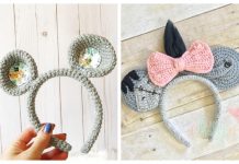 New Year Mouse Headband Free Crochet Patterns New Year Mouse Headband Free Crochet Patterns