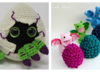 Crochet Hatching Dragon Egg Amigurumi Free Patterns & Paid Crochet Hatching Dragon Egg Amigurumi Free Patterns & Paid