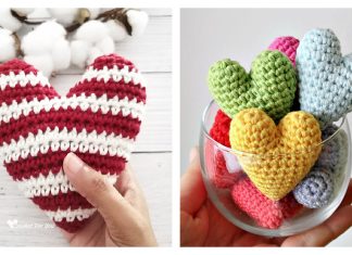 Crochet Puffy Heart Amigurumi Free Patterns Crochet Puffy Heart Amigurumi Free Patterns