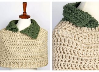 Leap Day Capelet Free Crochet Pattern Leap Day Capelet Free Crochet Pattern