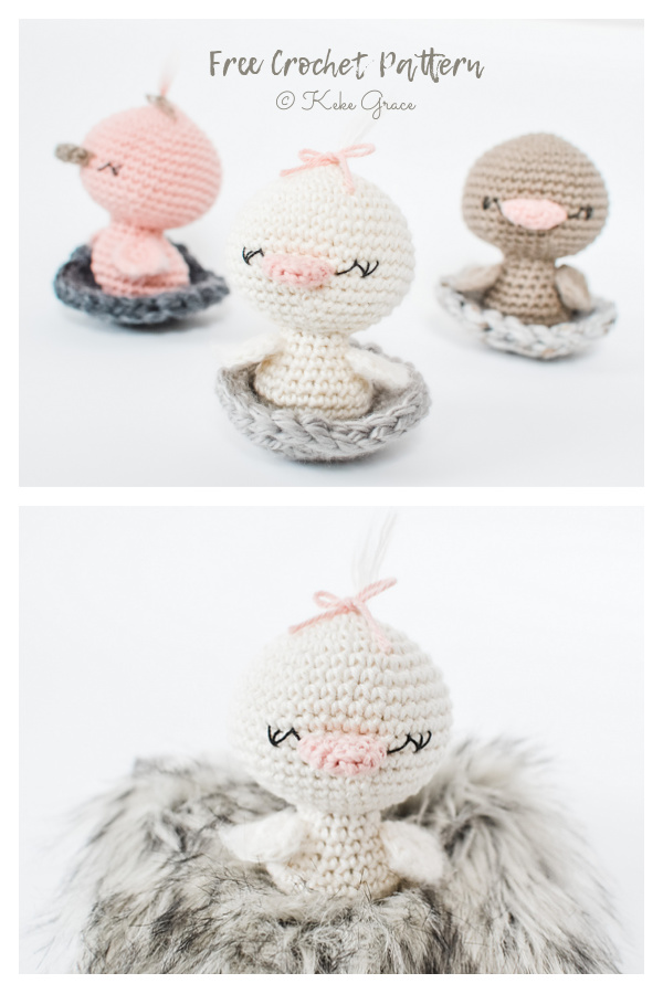 Crochet Dottie The Duck Amigurumi Free Patterns